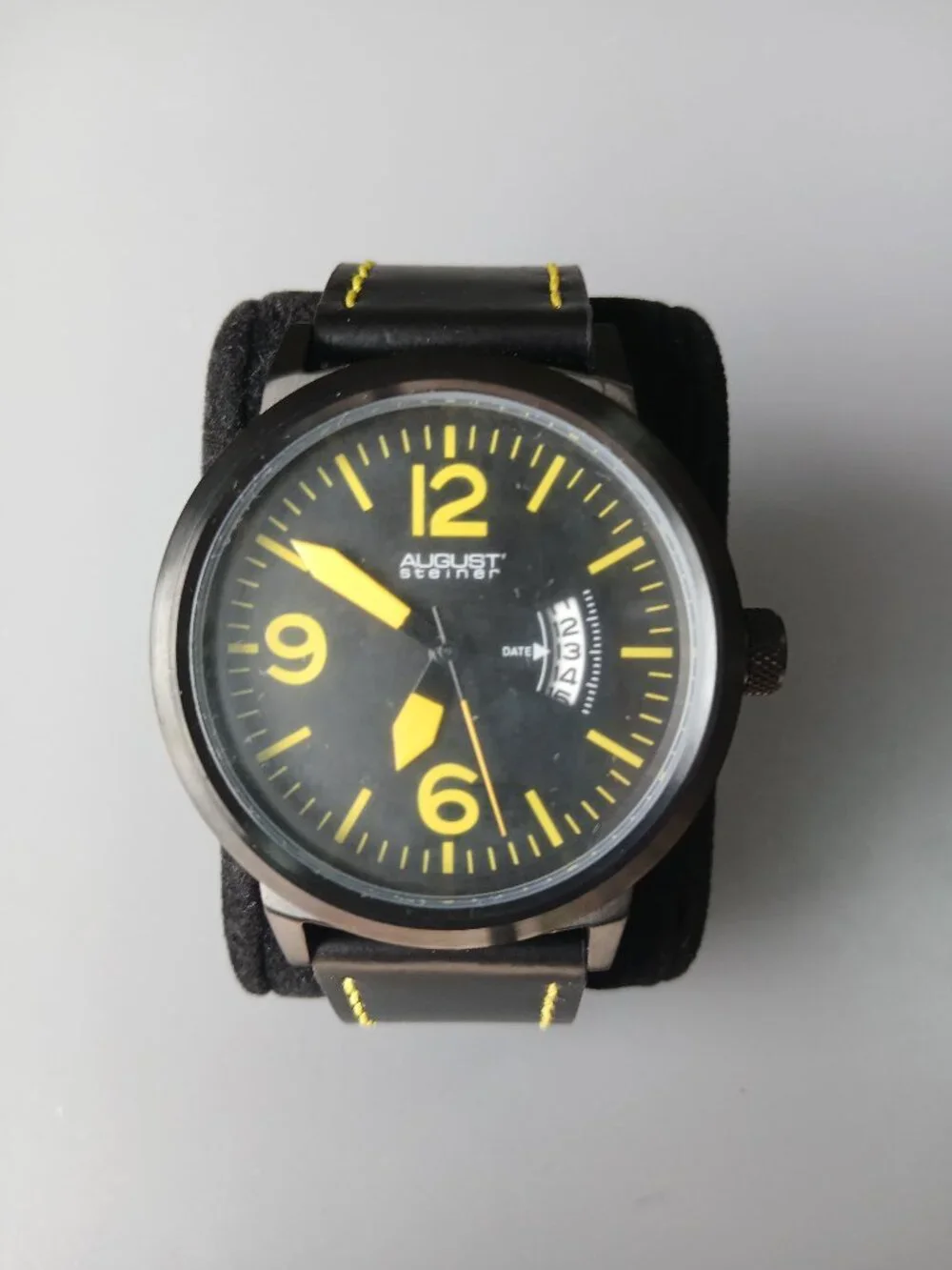 August Stiener Black and Yellow Watch - Pittsburgh Steelers